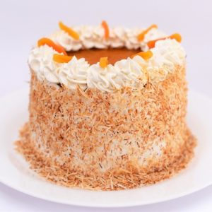 Torta Coco com Damasco