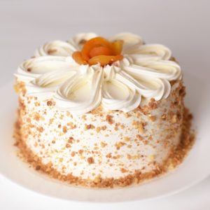 Torta Nozes com Damasco