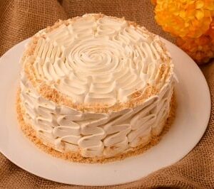 Torta Quatro Leites de Abacaxi