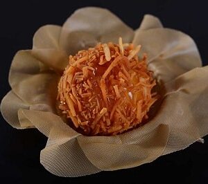 Ouriço de Coco Queimado